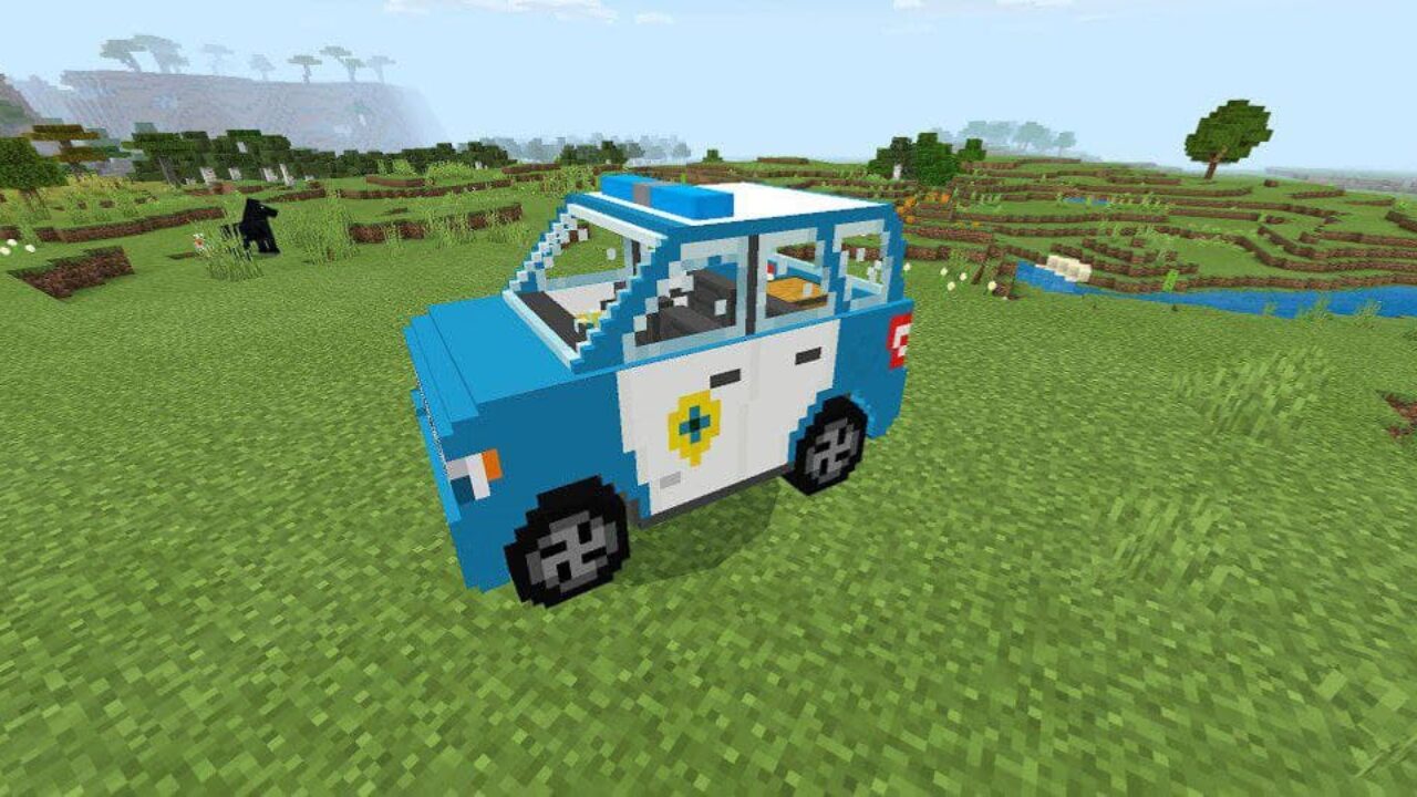 Police Ford Escape in Minecraft PE