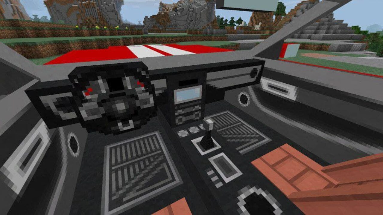 Ford Mustang in Minecraft PE