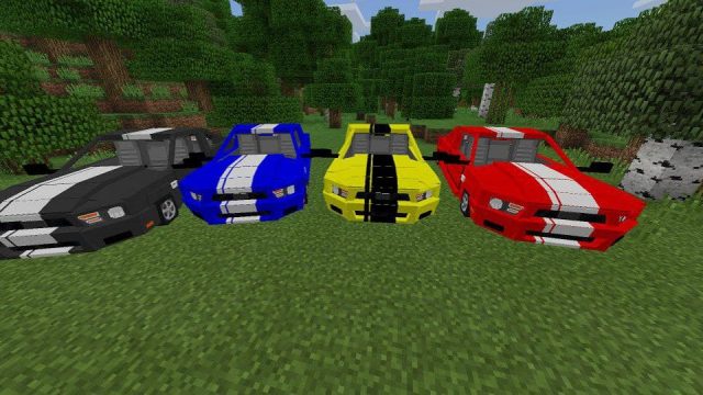 Mustang Mod For Minecraft Pe Download Mustang Mod