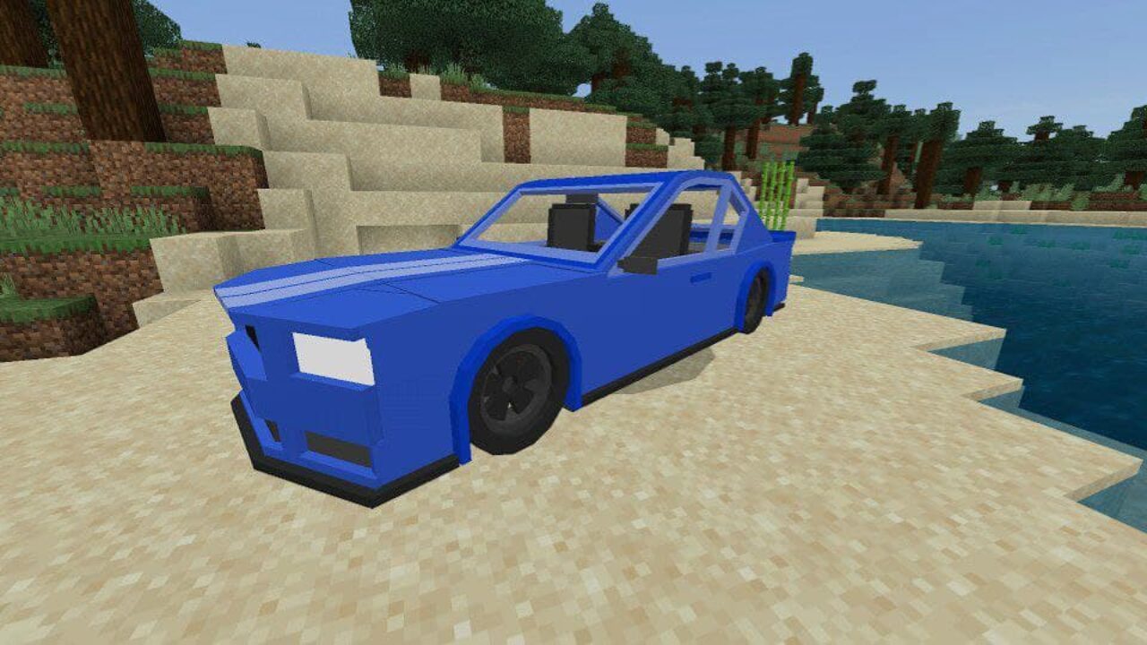 Ford Mustang GT 2015 in Minecraft PE