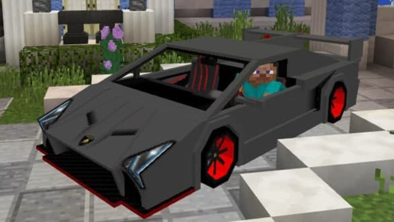 Lamborghini Mod for Minecraft PE