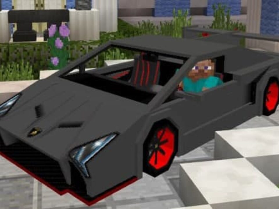 Lamborghini Mod for Minecraft PE