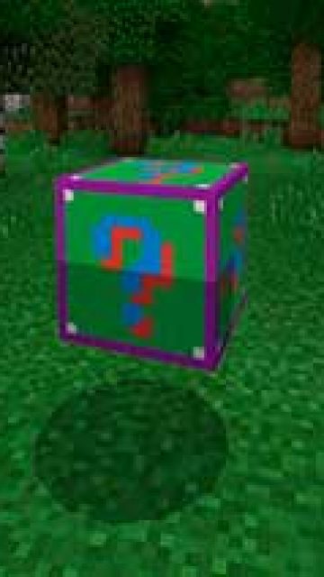 Lucky Block Addon for Minecraft PE by Lime Works, LLC