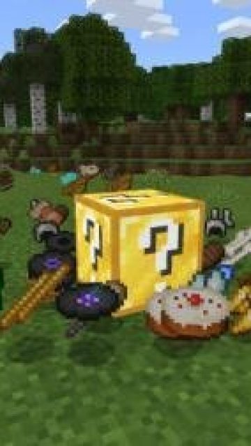 lucky block mod for minecraft education edition