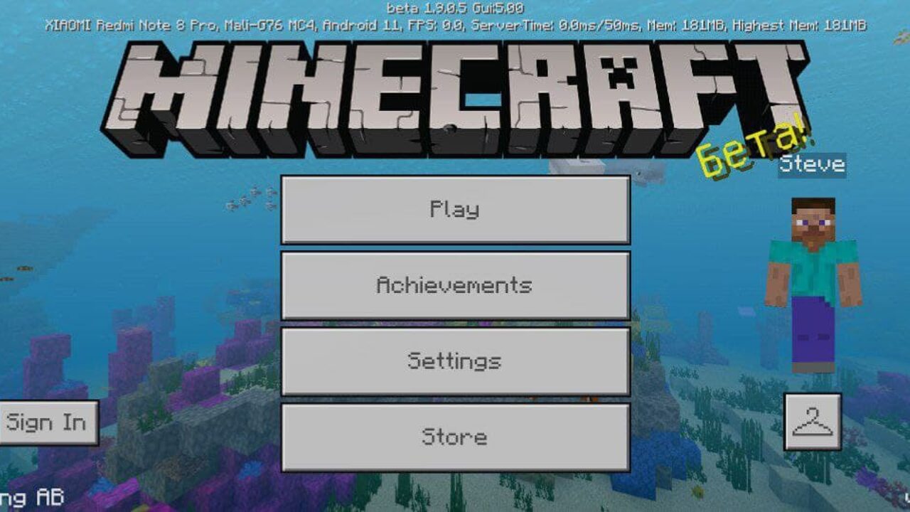 Minecraft PE 1.9.0.5