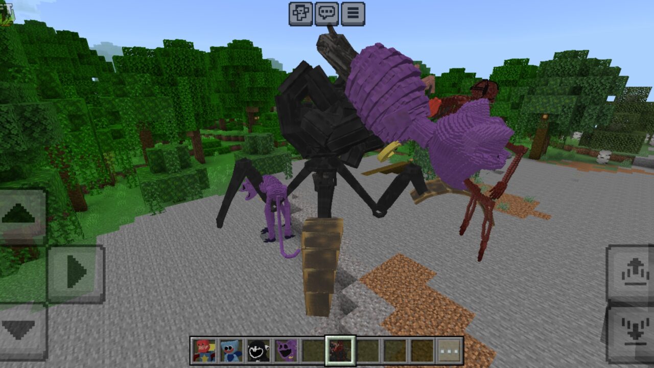 Monster from Poppy Playtime 4 Mod for Minecraft PE