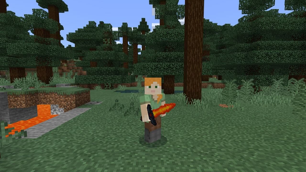 Mystic Blade Mod for Minecraft PE