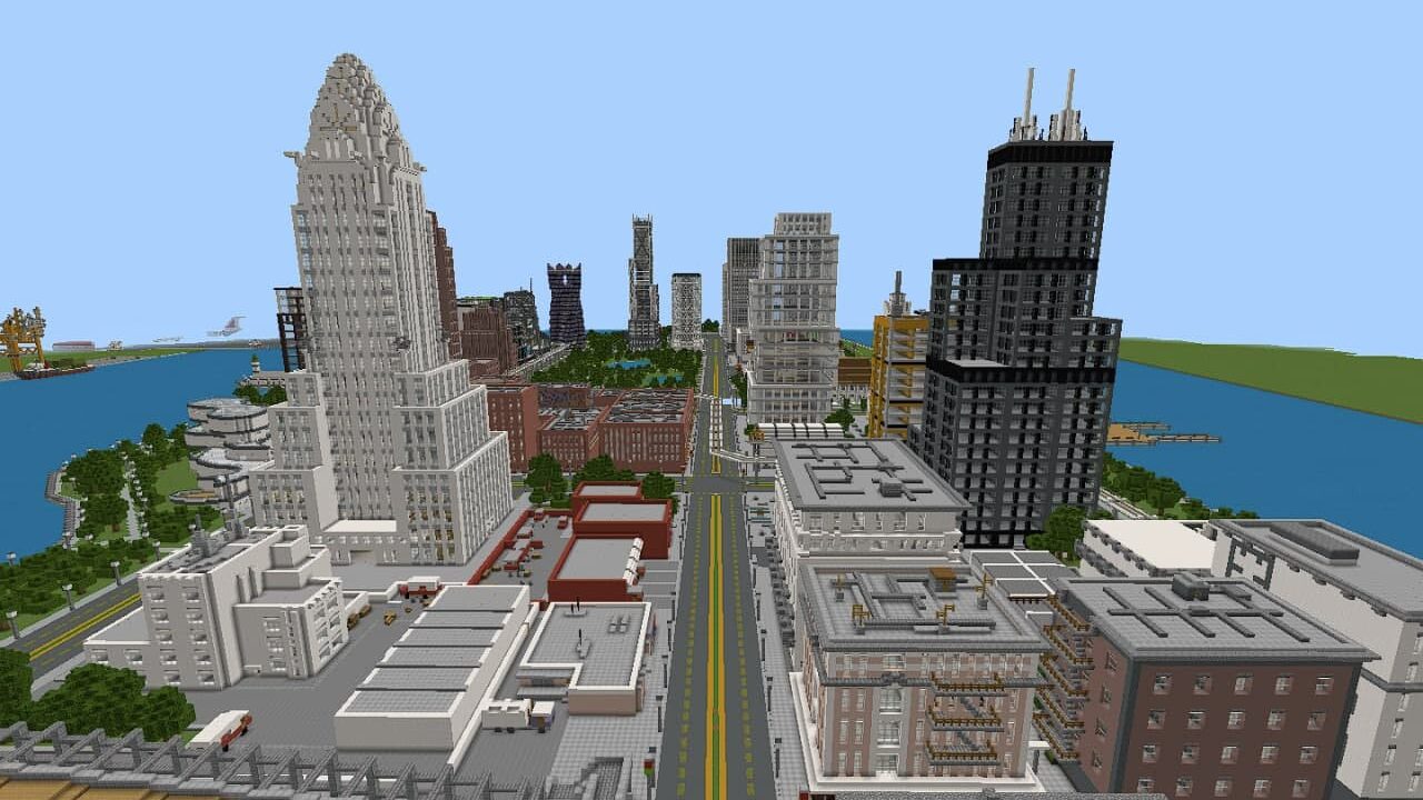 New Craft City Map for Minecraft PE