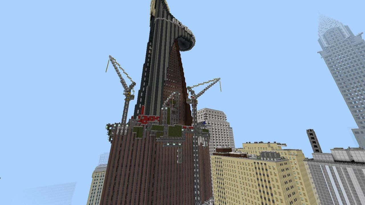 New York city in Minecraft PE