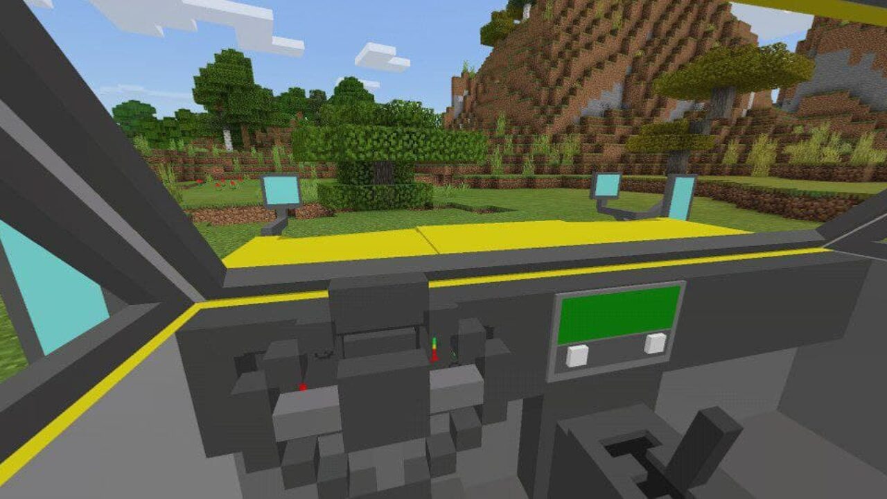 School Bus in Minecraft PE