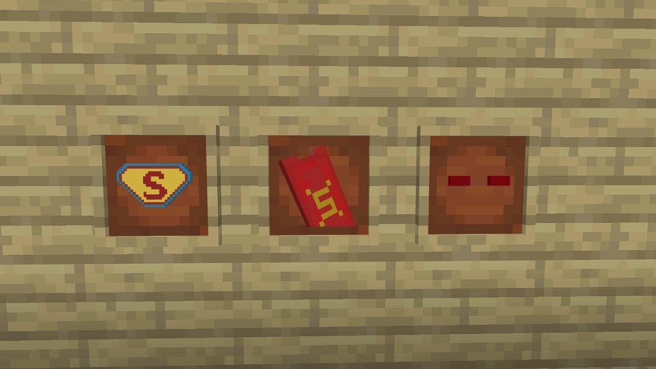 New items in Superman mod in Minecraft PE