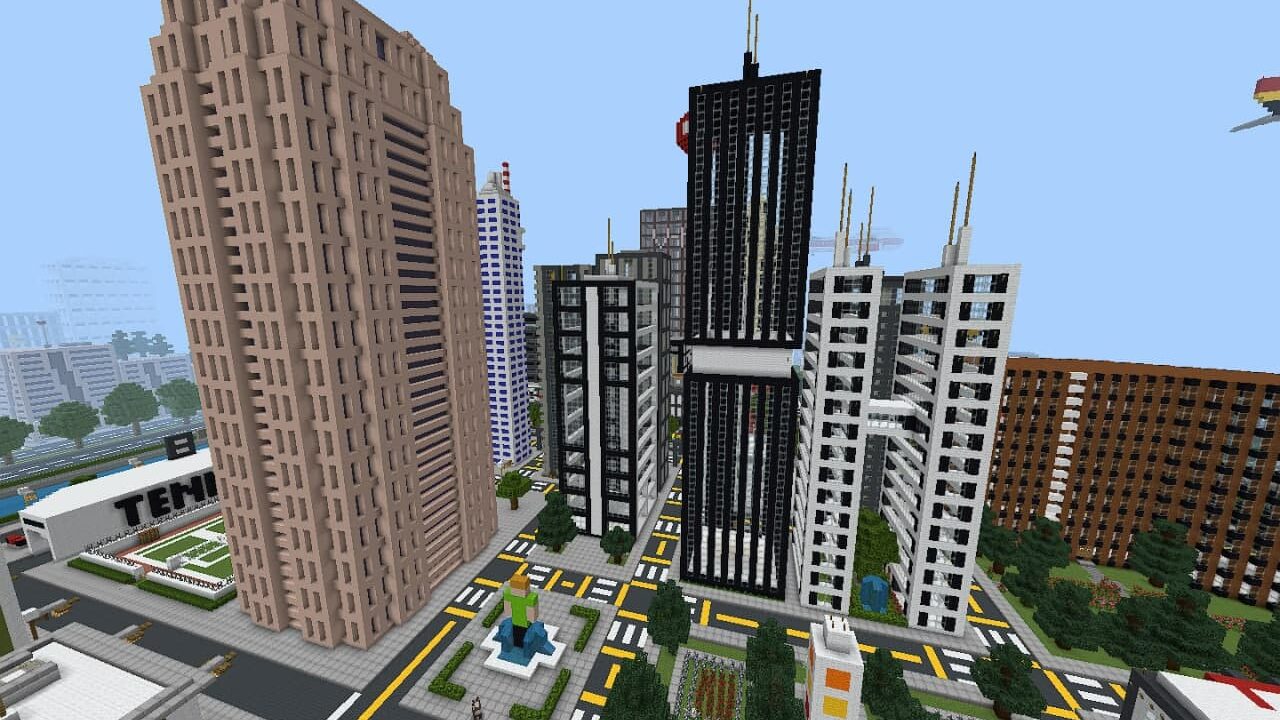 TN City in Minecraft PE