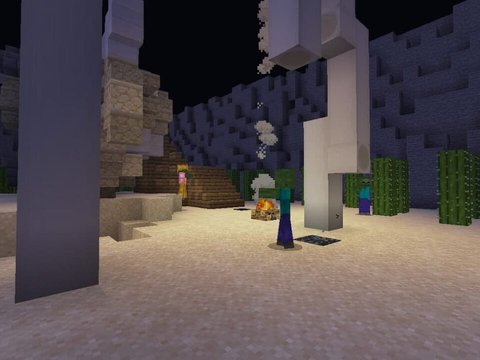 Zombie Apocalypse City Map for Minecraft PE