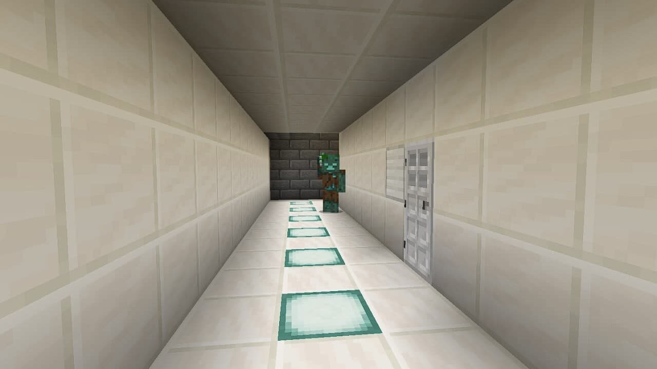 Zombie in Metro in Minecraft PE