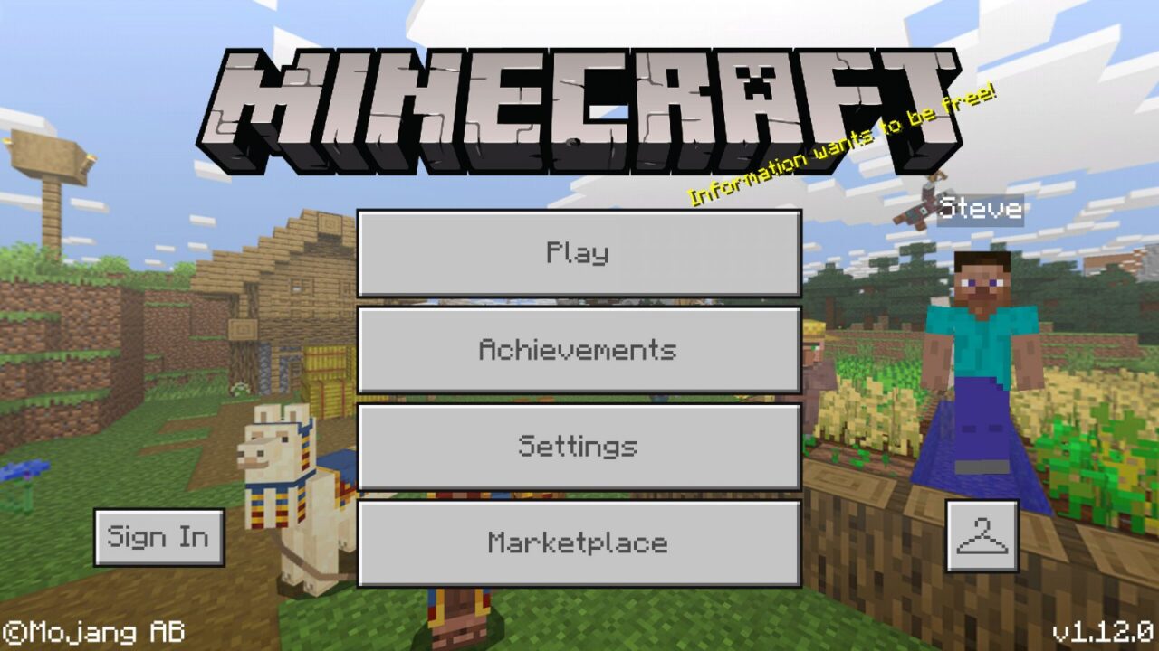 Minecraft PE 1.12.0