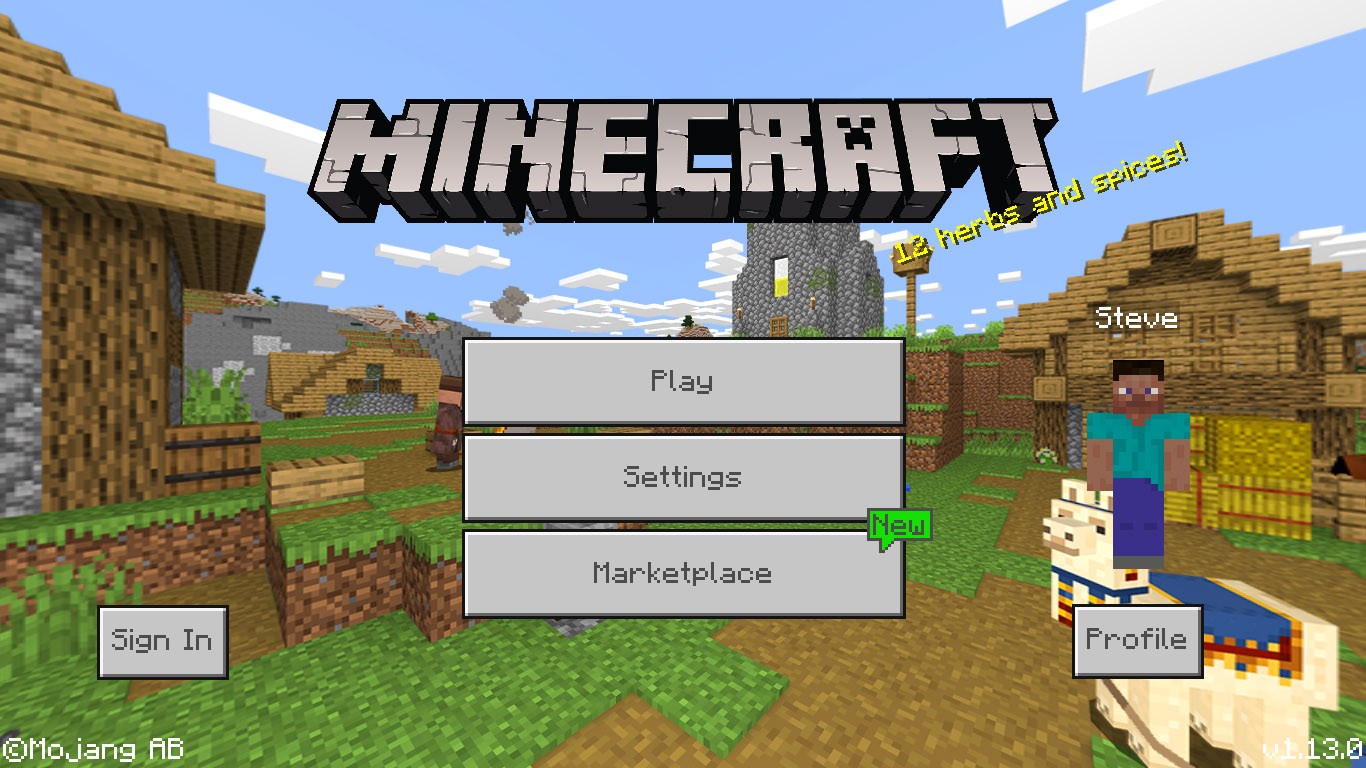 Download Minecraft 1 13 1 Free Bedrock Edition 1 13 1 Apk