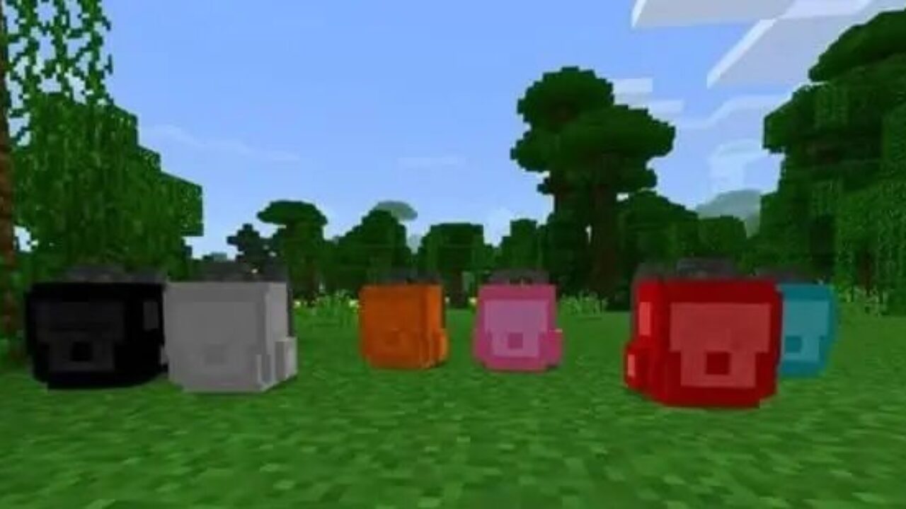 Backpack mod for Minecraft PE
