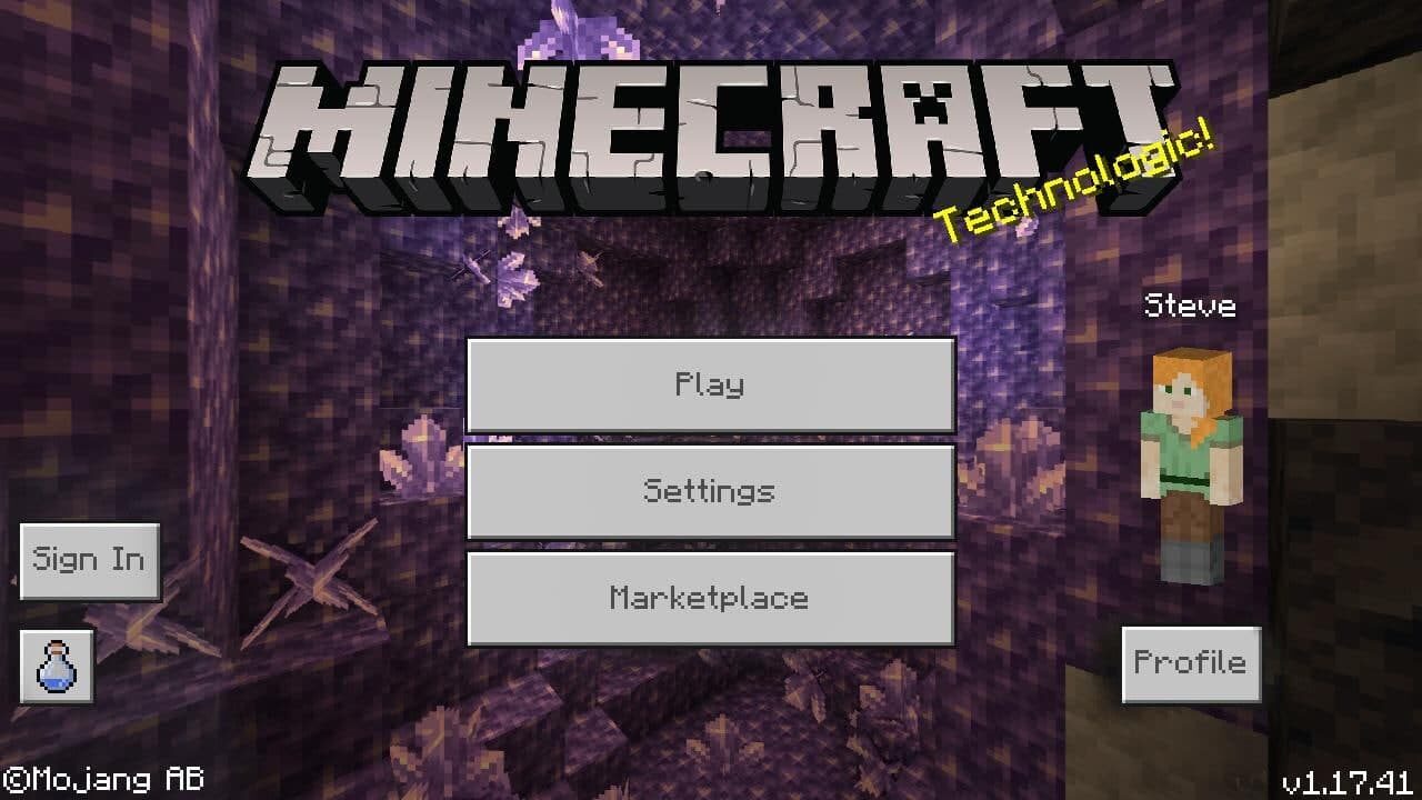 Minecraft PE 1.17.41