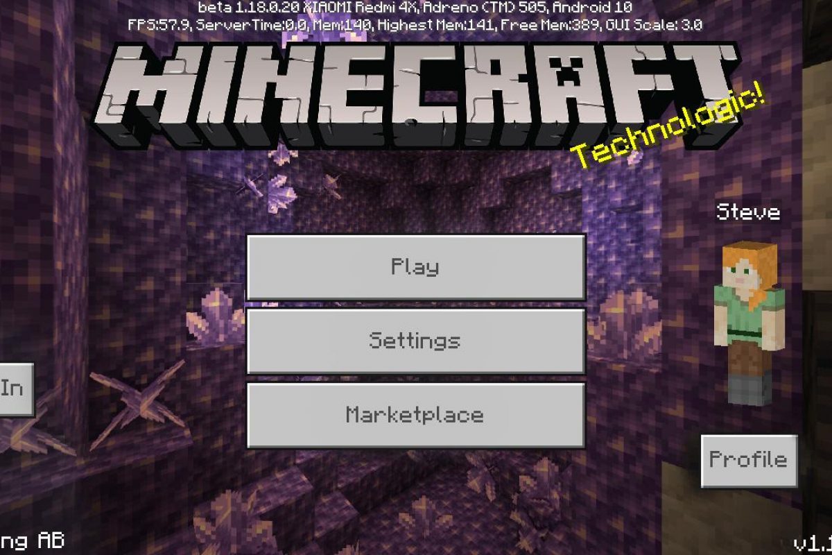 Download Minecraft 1.18, V1.18.0.21 Caves and Cliffs free APK : Minecraft