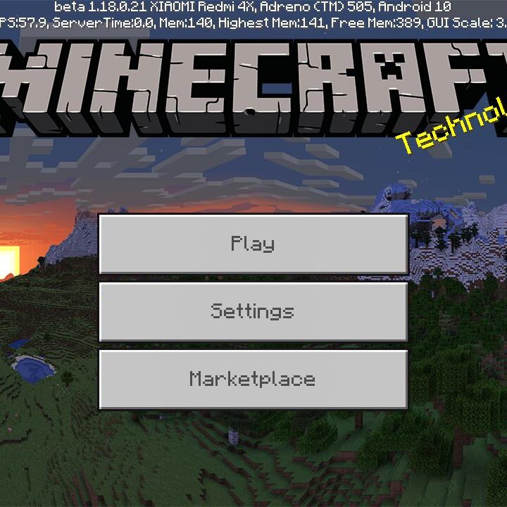 Minecraft PE 1.18.0.21