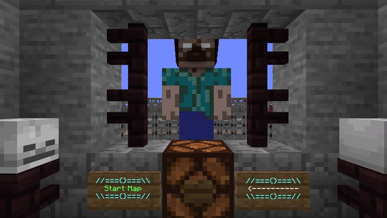 Big Herobrine in Minecraft PE