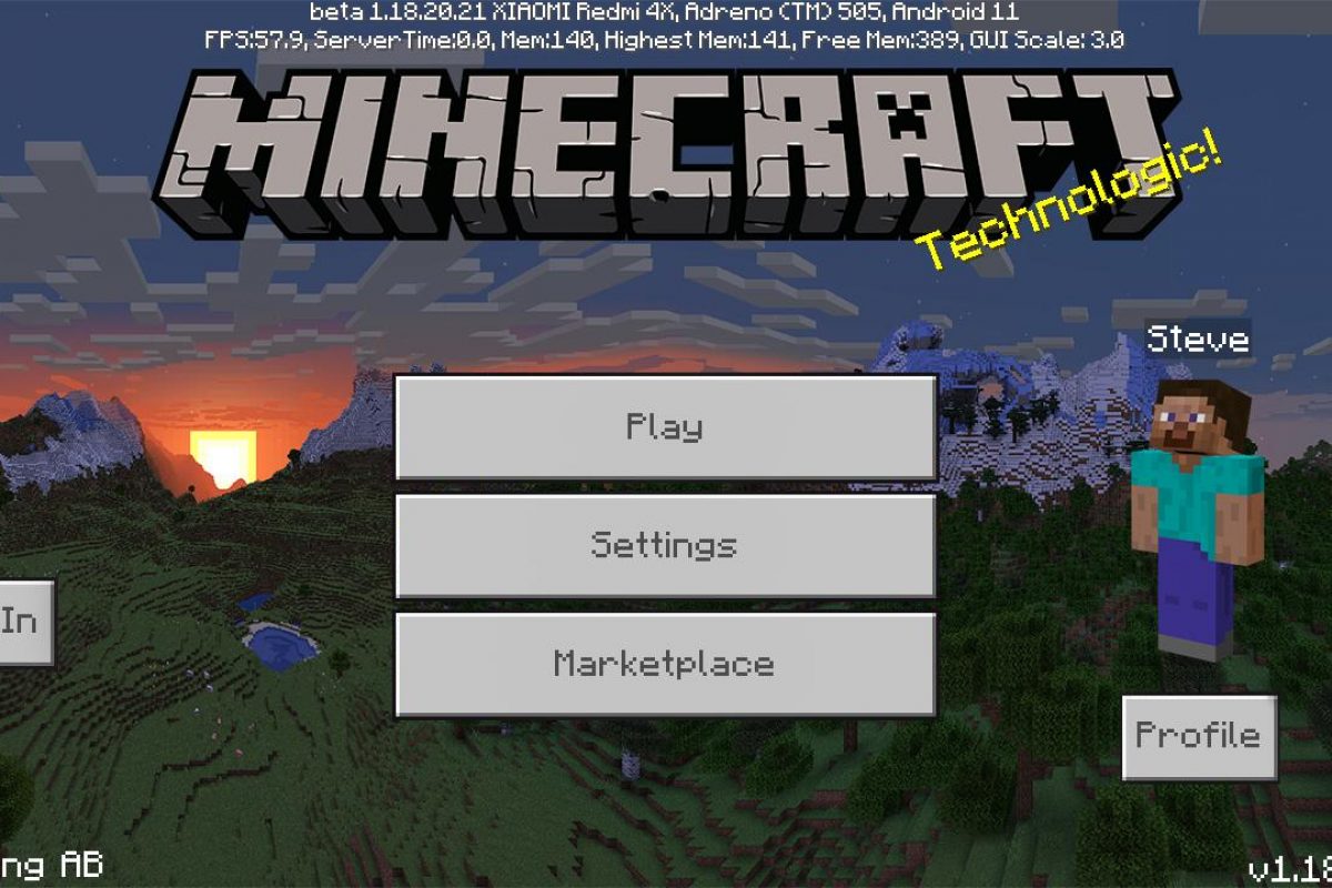 Download Minecraft PE 1.18.20.21 for Android