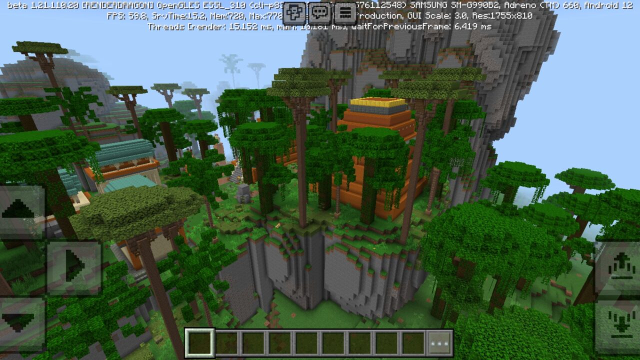 Ancient Grove Map for Minecraft PE
