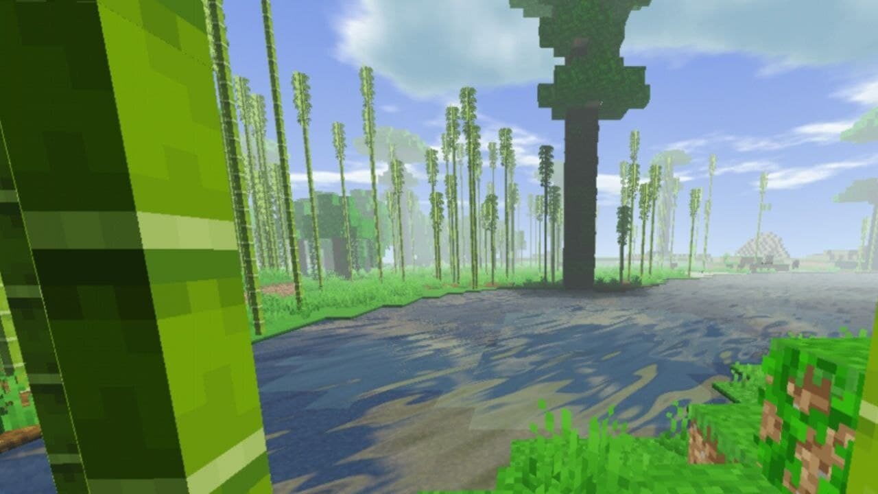 Trees from BSL Shaders for Minecraft PE