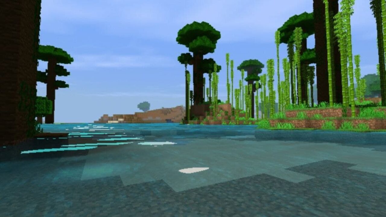 Water from BSL Shaders for Minecraft PE