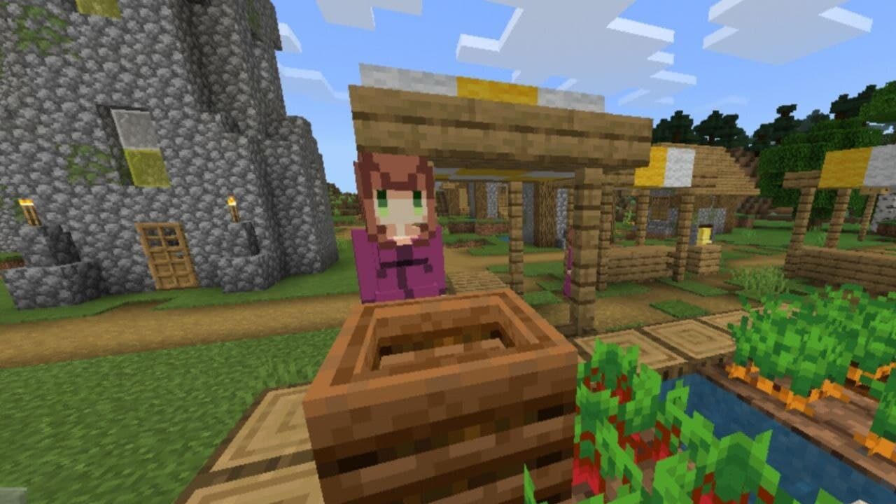 Anime mobs from Naruto mod Minecraft PE