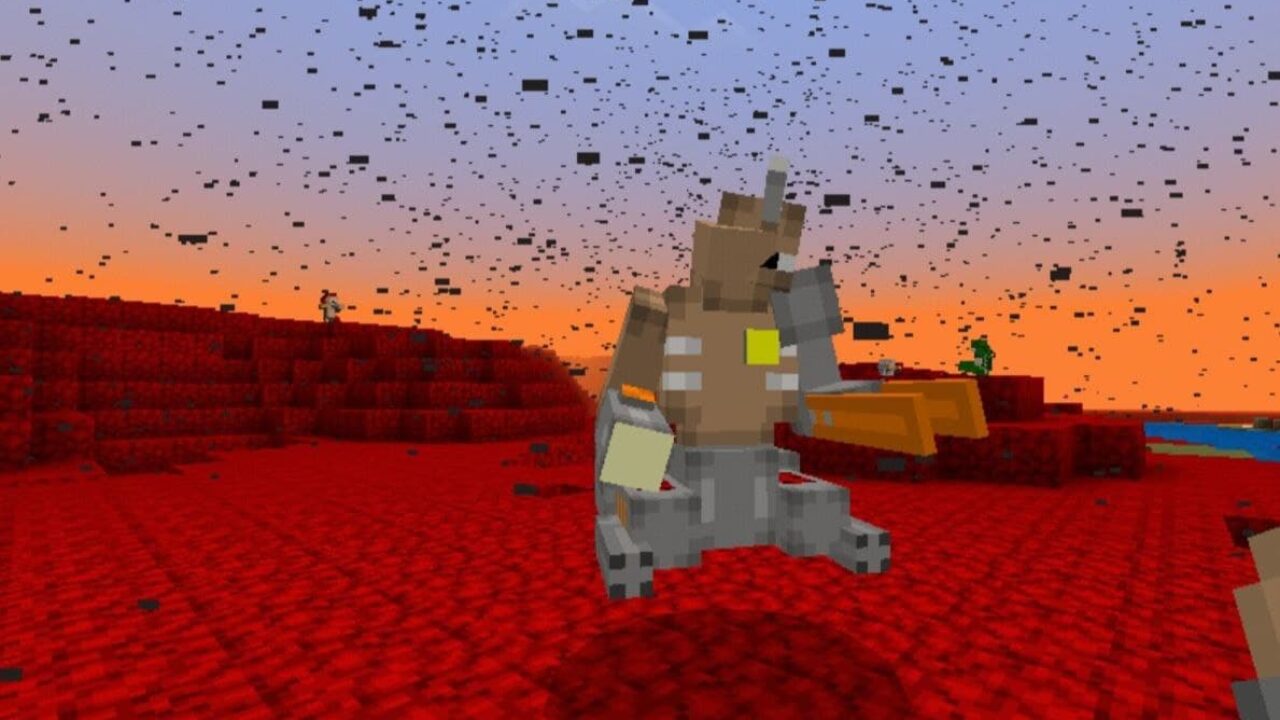 Demon Hunter from Doom Mod for Minecraft PE