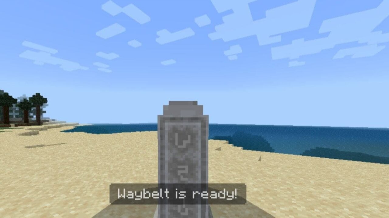 Teleporting Station from Teleport Mod for Minecraft PE