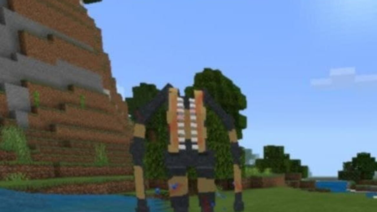 Walker from Parasite Mod for Minecraft PE