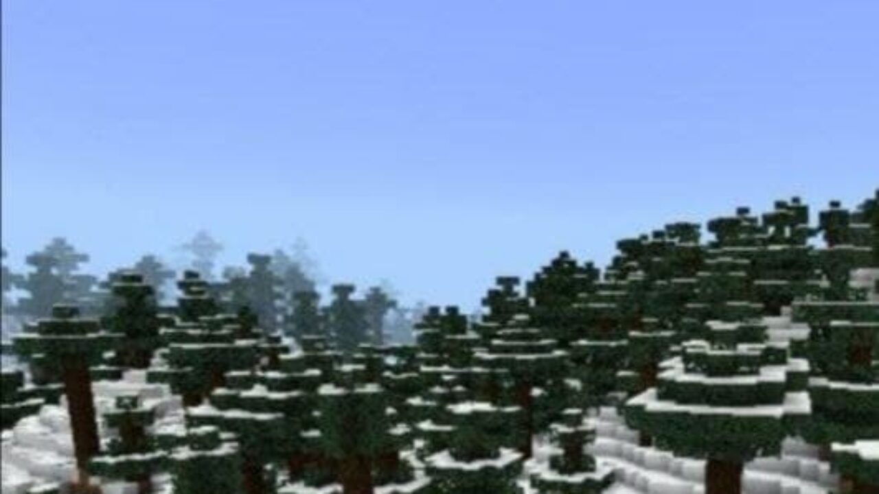 Forest from ESBE 3G Shader for Minecraft PE