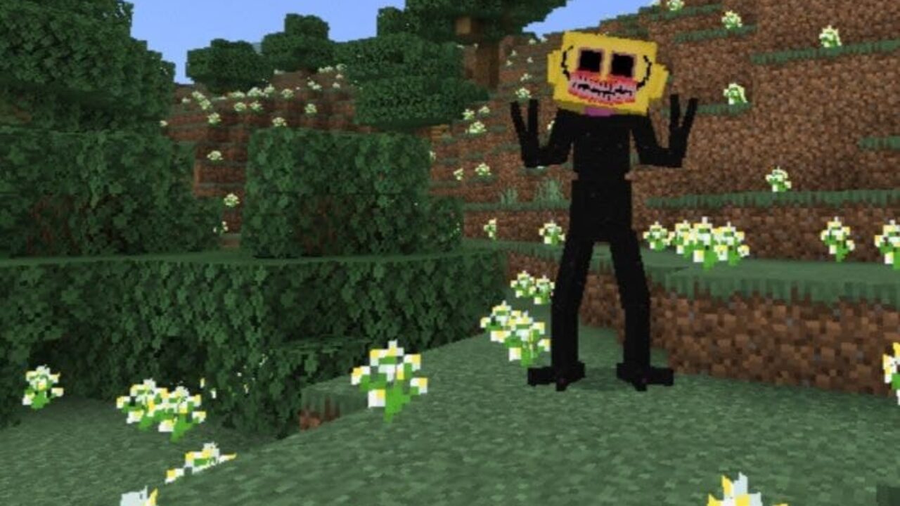 Lemon Demon from Friday Night Funkin Mod for Minecraft PE