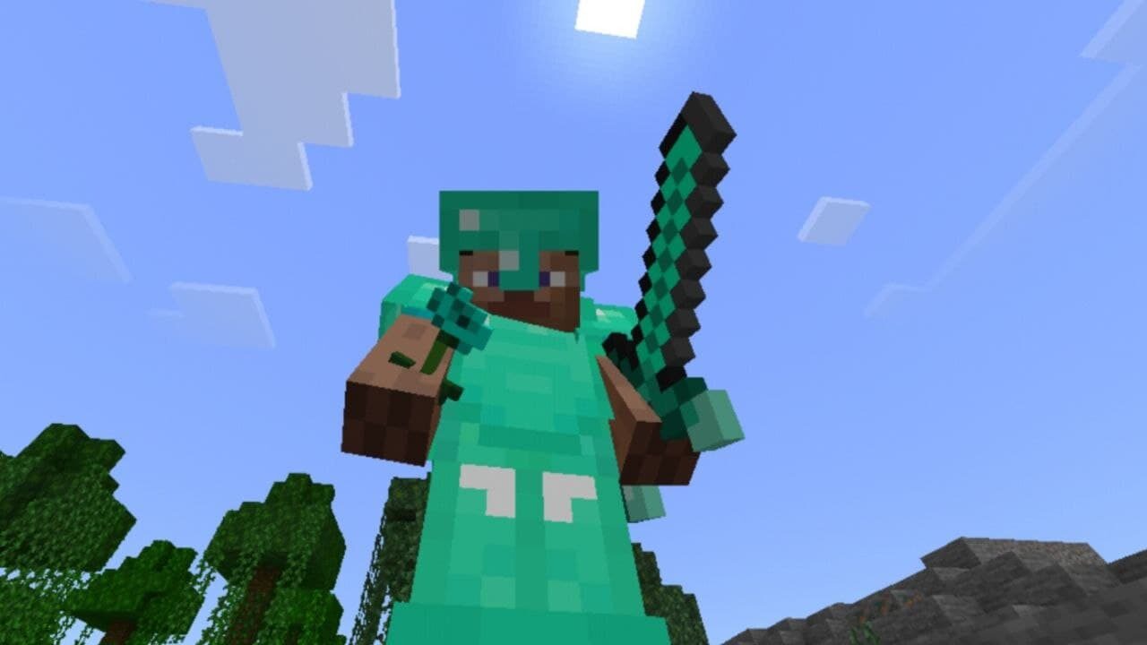 New Armor from Dimension Mod for Minecraft PE
