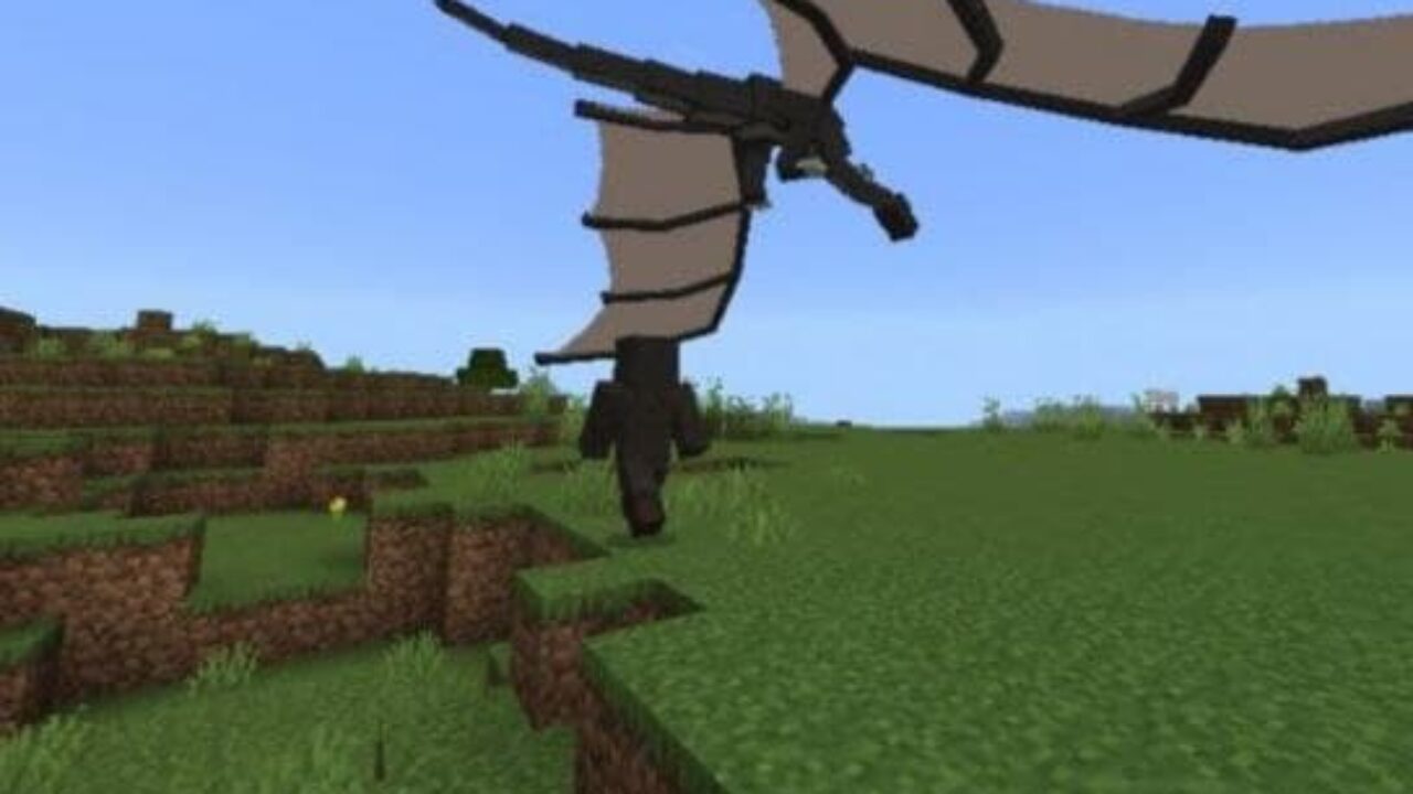 Dragon from Lord of Rings Mod for Minecraft PE