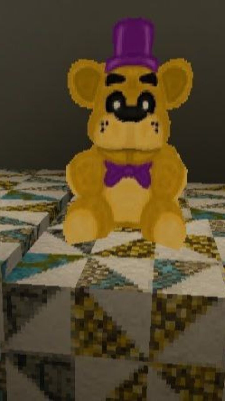 Teddy from FNAF 4 for Minecraft PE