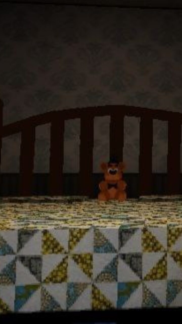 Bedroom from FNAF 4 for Minecraft PE