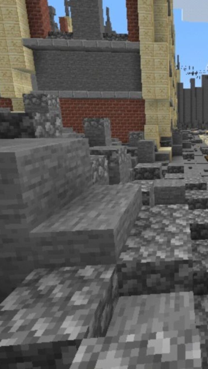 Buildings from Fallout Map for Minecraft PE