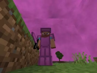 Pink Texture Pack for Minecraft PE