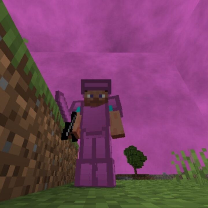 Pink Texture Pack for Minecraft PE