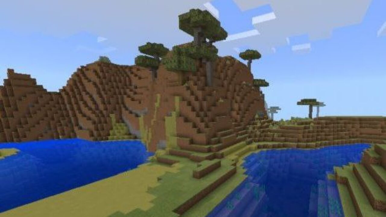 Nature from Shiftery Shaders for Minecraft PE