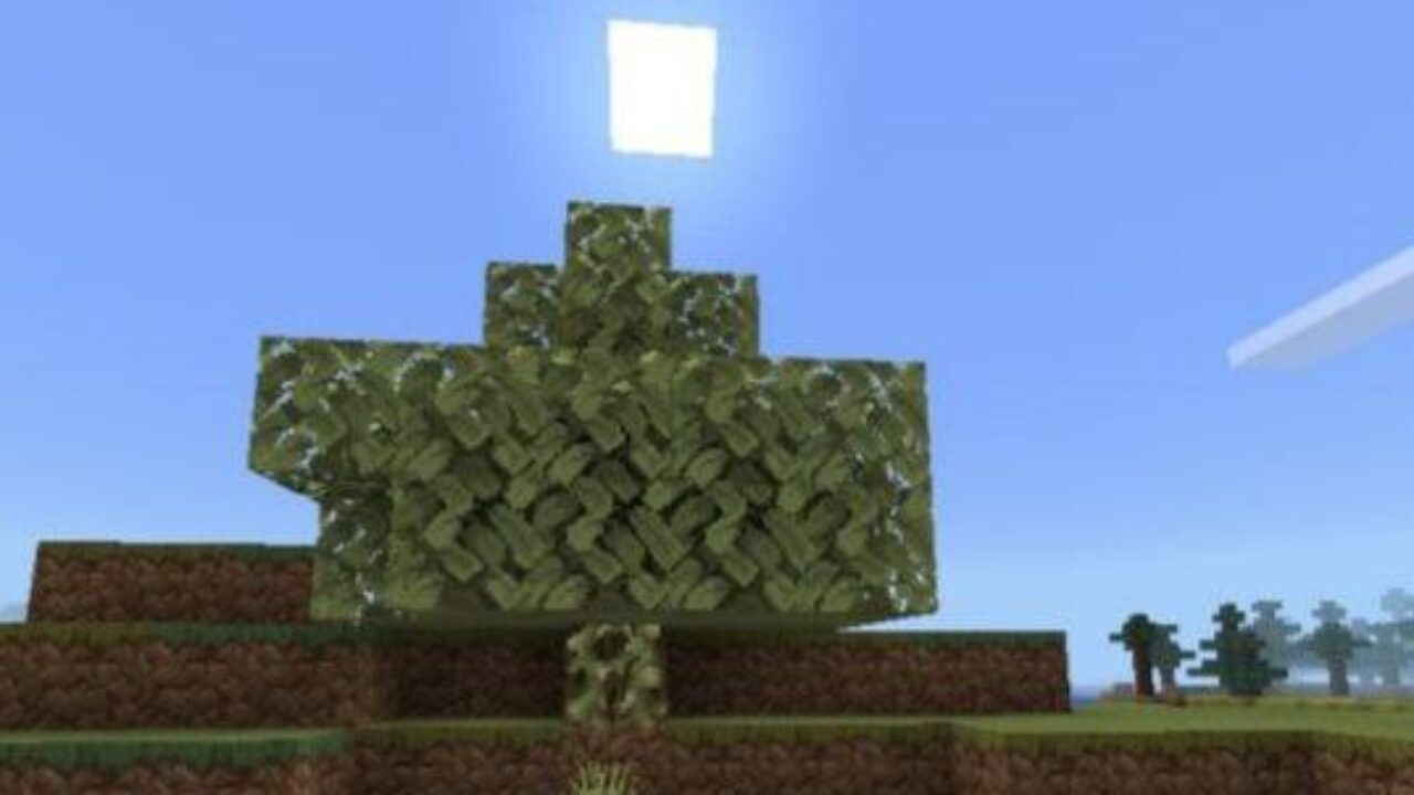 Tree from Shiftery Shaders for Minecraft PE