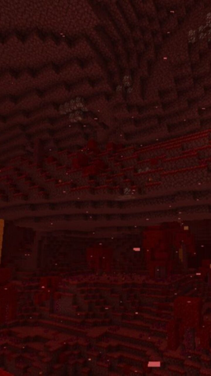 Landscape from the Nether Map for Minecraft PE