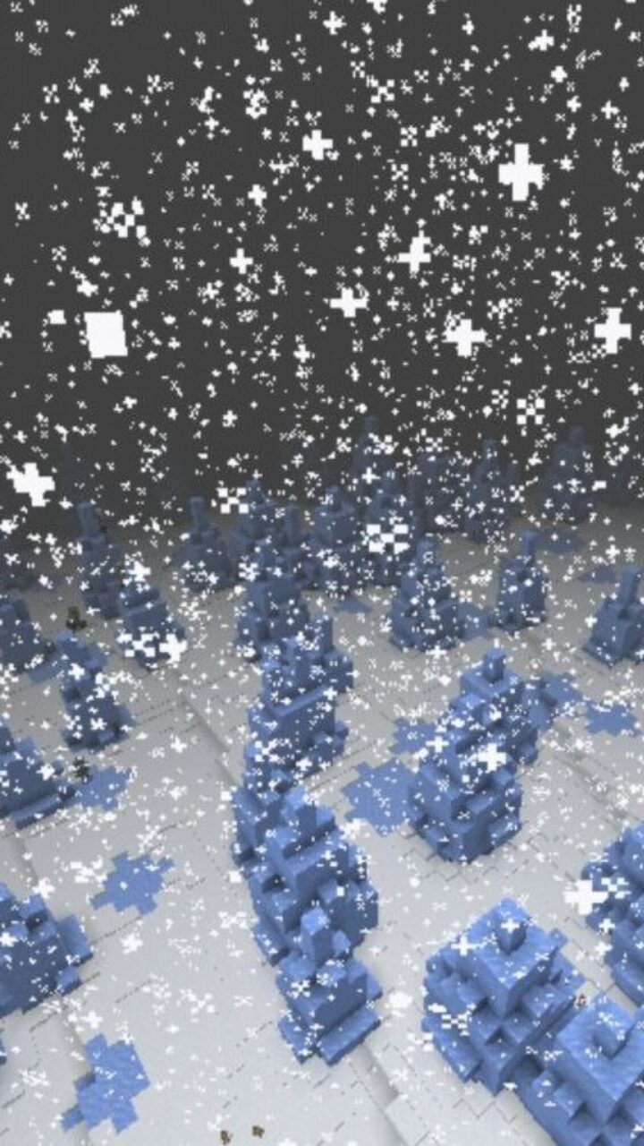 Snow from Earth Map for Minecraft PE