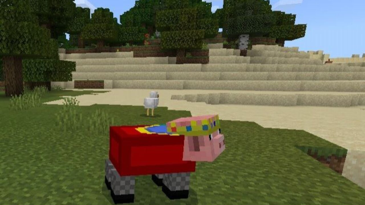 Skin for Pig from Technoblade Texture Pack for Minecraft PE