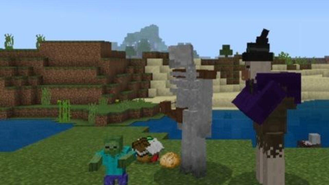 Zombie from Creepy Monsters Mod for Minecraft PE