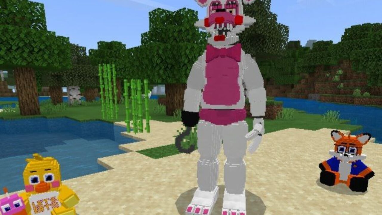 Bonnie from Creepy Monsters Mod for Minecraft PE