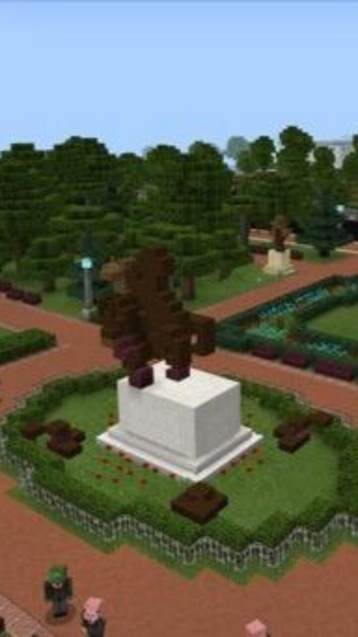 Landscape from White House Map for Minecraft PE